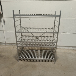 Aluminum rack 120x60x160cm
